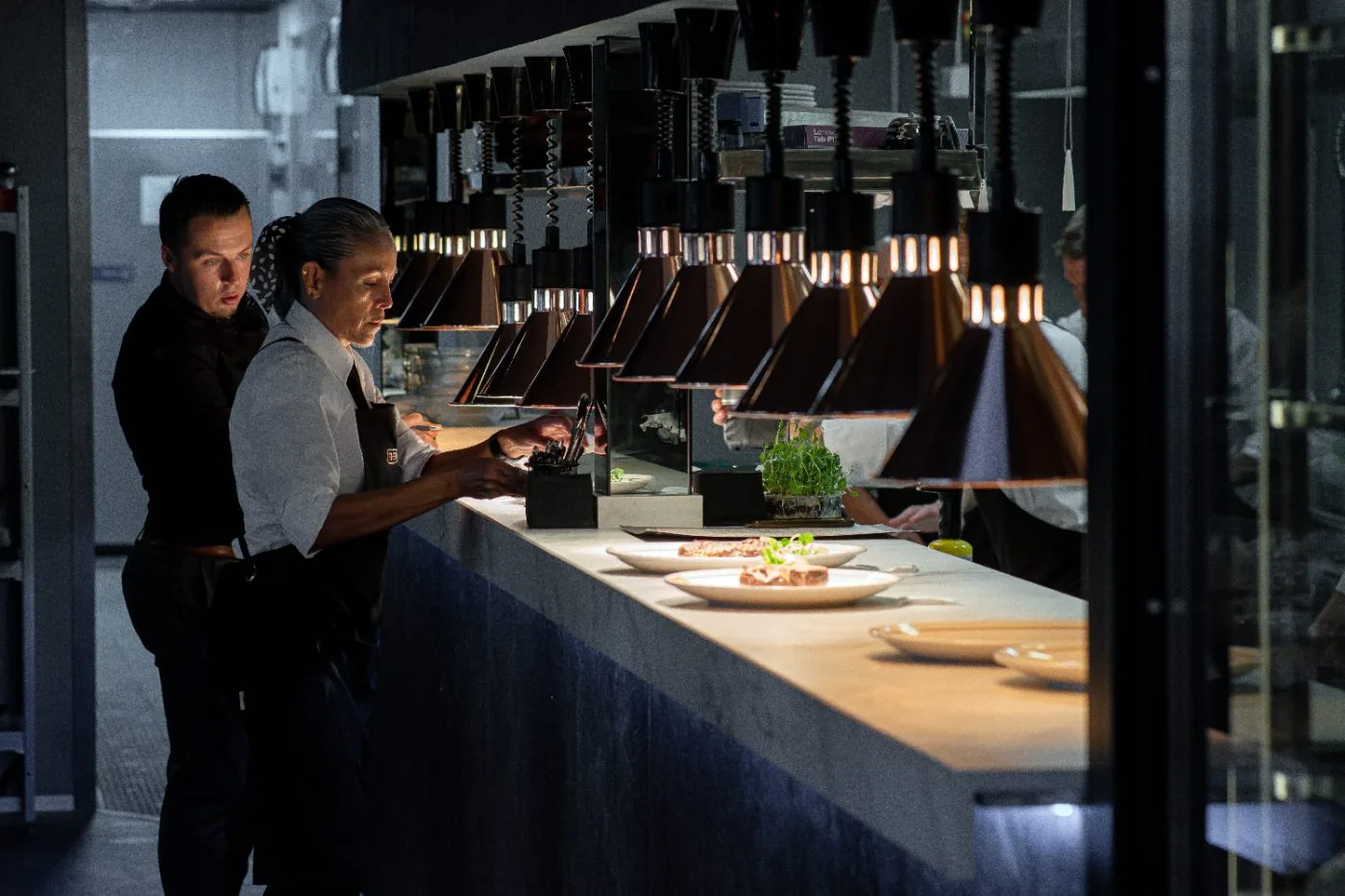 The Bank Steakhouse professional kitchen