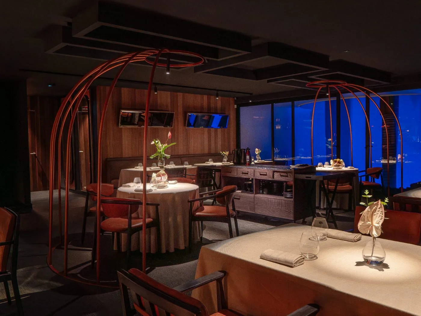 CHAR restaurant panoramic dining room, Costa Adeje